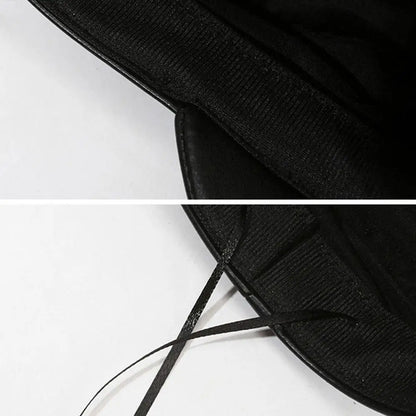 British Style PU Leather Beret – Timeless Retro Elegance