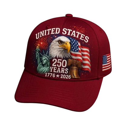 USA 250th Anniversary Baseball Cap – A Timeless Patriotic Tribute