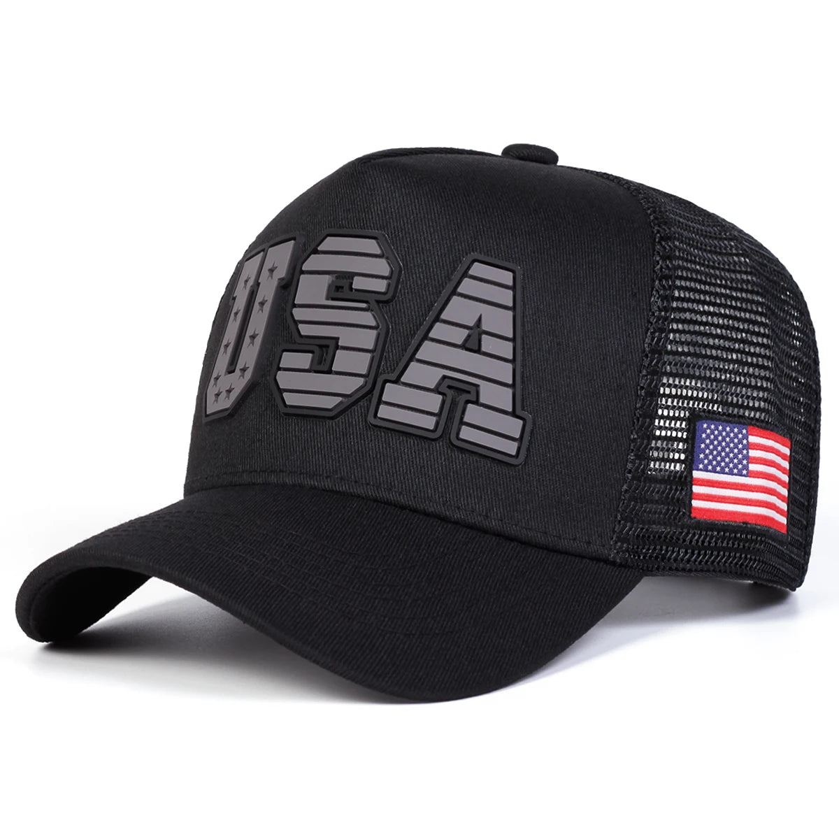 USA Letter Embroidery Baseball Net Cap – Your Essential Summer Accessory