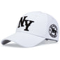 Fashion Letter Embroidery Hip Hop Hats Outdoor Adjustable Casual Baseball Caps Sunscreen Hat