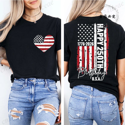 Women’s USA 250th Anniversary Tee – Commemorating 250 Years of Liberty