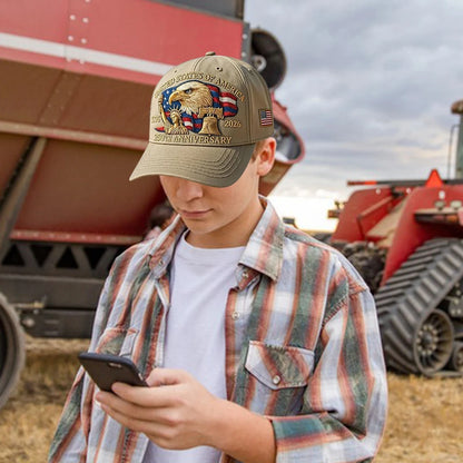 USA 250th Anniversary Baseball Cap – A Timeless Patriotic Tribute