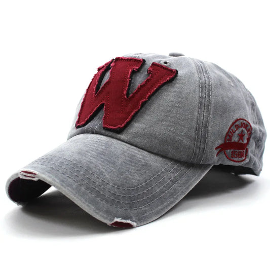 Vintage Washed Cotton Dad Hat Unisex Adjustable Baseball Cap - Promotion Sale