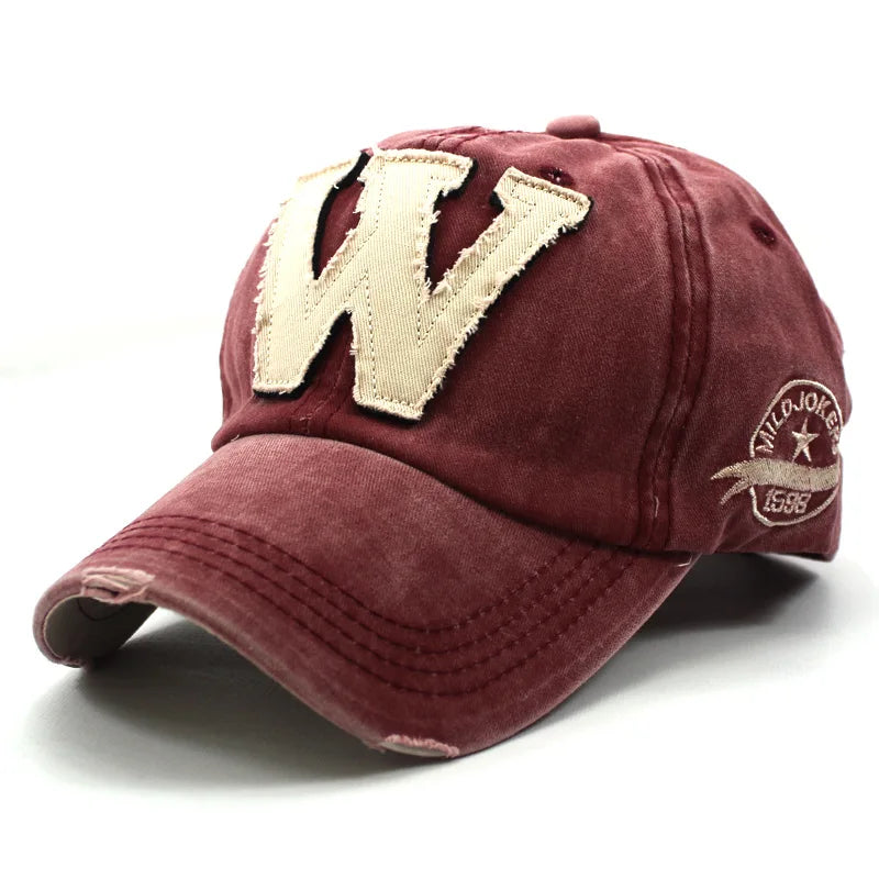 Vintage Washed Cotton Dad Hat Unisex Adjustable Baseball Cap - Promotion Sale