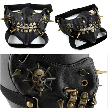 Steampunk PU Leather Mask – The Ultimate Gothic Cosplay Accessory