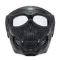 Tactical Skull Skeleton Mask – Full Face Protection with Integrated Goggles