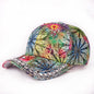 Rhinestone Shiny Baseball Cap – Glamour Meets Street Style