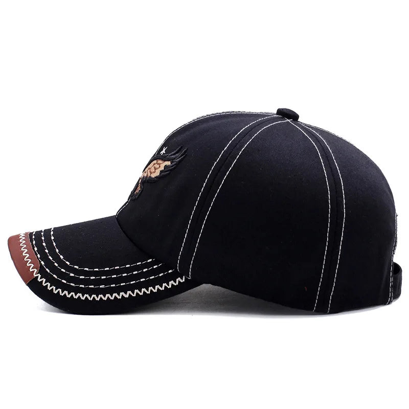 Eagle Embroidery Baseball Cap – Bold Style, Classic Comfort
