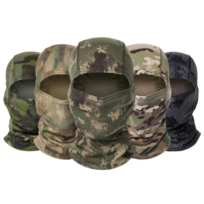 Camouflage Tactical Balaclava – Versatile Full Face Protection