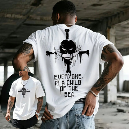 One Piece Skull T-Shirt | Anime Streetwear Graphic Tee
