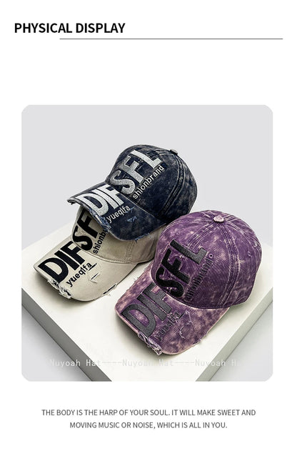 DIFSFL Embroidered Bandhnu Baseball Cap – Unique Urban Style