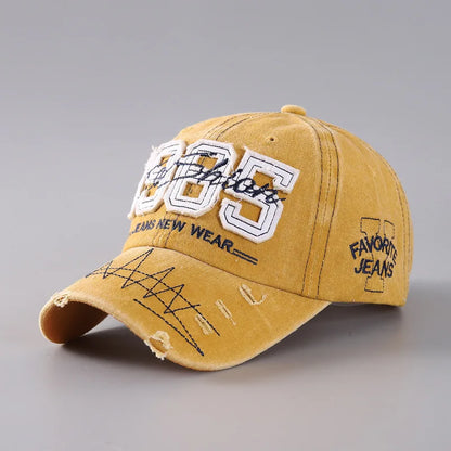 1985 Embroidery Baseball Cap – Retro Style, Timeless Appeal
