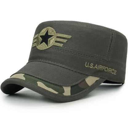 Four Seasons Military-Style Baseball Cap – Durable & Breathable