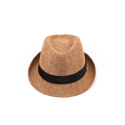 Cotton Linen Jazz Hat – Refined Style for the Modern Gentleman