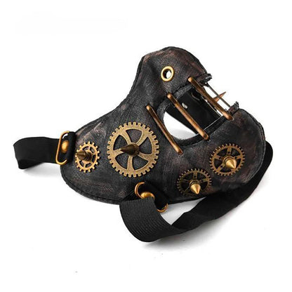 Steampunk PU Leather Mask – The Ultimate Gothic Cosplay Accessory