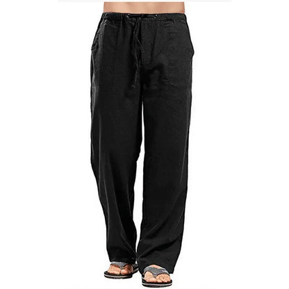 SALE -SALE Men's Cotton Linen Summer Pants – 7 Colors
