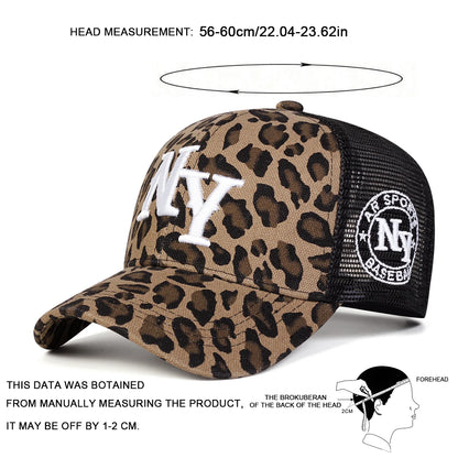NY Embroidery Mesh Baseball Cap – The Ultimate Summer Breathable Hat