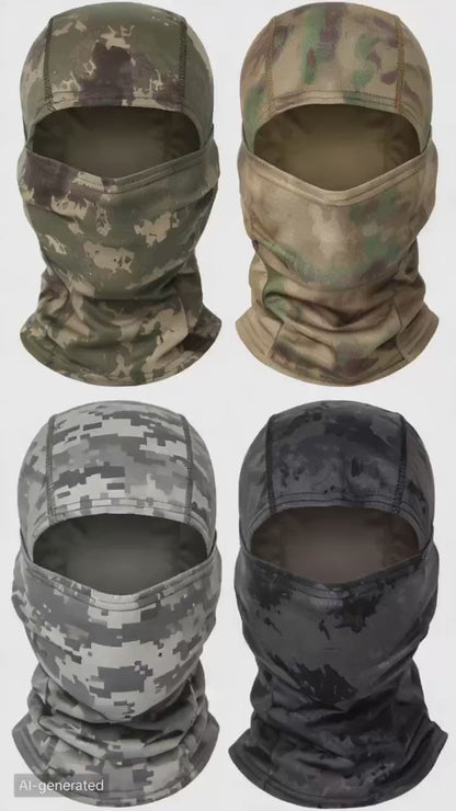 Camouflage Tactical Balaclava – Versatile Full Face Protection