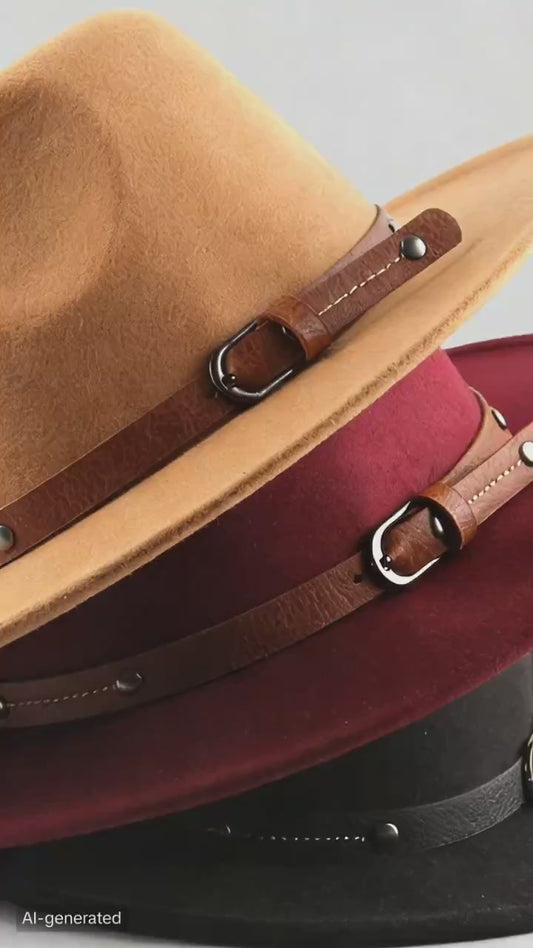 Vintage British Style Fedora – Timeless Elegance for Autumn & Winter